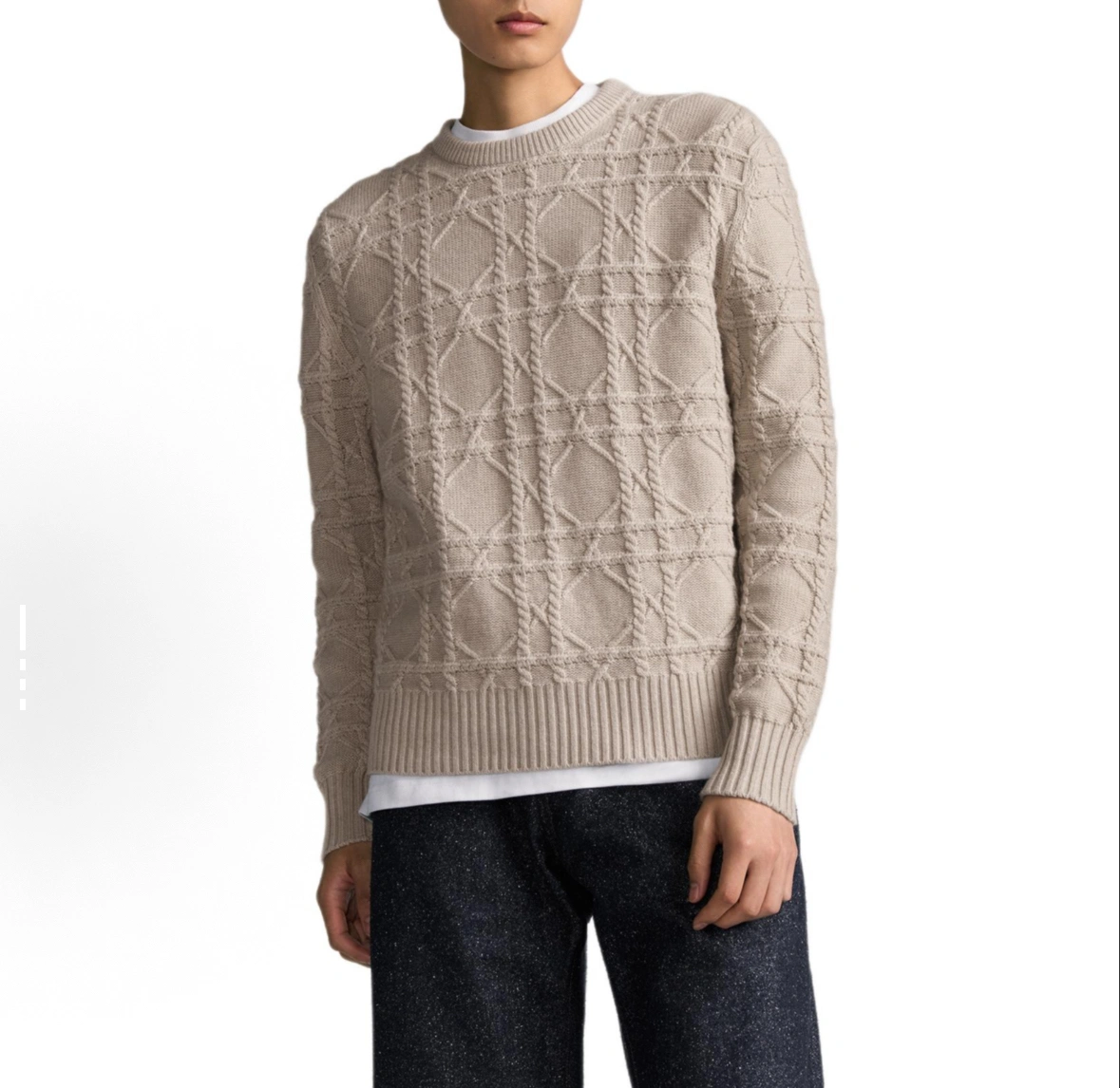 wg.luxury -- 4ior Extrafine Merino Wool oversized item:E-F501L1960H